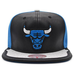 Mitchell And Ness Chicago Bulls AirJordan DAYONE Royal Blue Black White Snapback