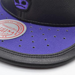 Mitchell And Ness Chicago Bulls Air Jordan DAY ONE Black White Purple Snapback