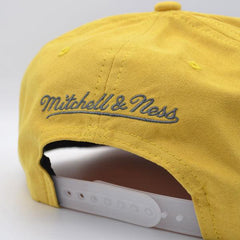 Mitchell And Ness Chicago Bulls Reflective Gray Black White Yellow Snapback Hat