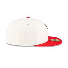 New Era Chicago Bulls Mascot 59Fifty White Orange Gray 5950 5950 Patch Fitted