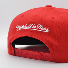 Mitchell And Ness Chicago Bulls SWINGMAN POP Red Black Gray Patch Snapback Hat