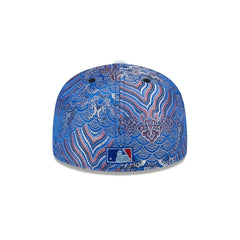 New Era Chicago Cubs Jacquard Crown White Gray 59Fifty 5950 Patch Fitted Cap Hat