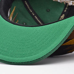 Mitchell And Ness Chicago Huntsmen ESPORTS DIAMOND CUT Green Black Snapback Hat
