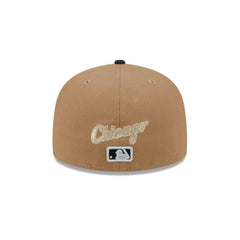 New Era Chicago White Sox Brown Black Gray 59Fifty 5950 Patch Fitted Cap Hat