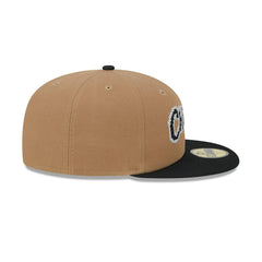 New Era Chicago White Sox Brown Black Gray 59Fifty 5950 Patch Fitted Cap Hat