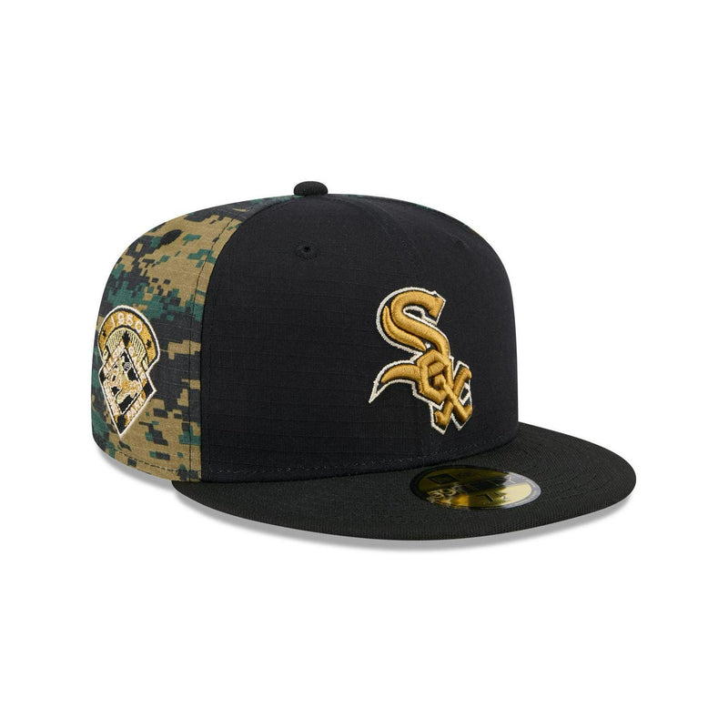 New Era Chicago White Sox Digi Camo Gold Yellow Grey 59Fifty 5950 Patch Fitted
