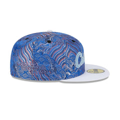 New Era Chicago White Sox Jacquard Crown White Gray 59Fifty 5950 Patch Fitted