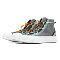 Converse Chuck 70 Hi Ash Storm Wind Grey Orange White Teal Blue Sneaker Shoe
