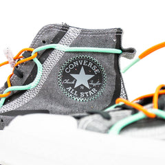 Converse Chuck 70 Hi Ash Storm Wind Grey Orange White Teal Blue Sneaker Shoe