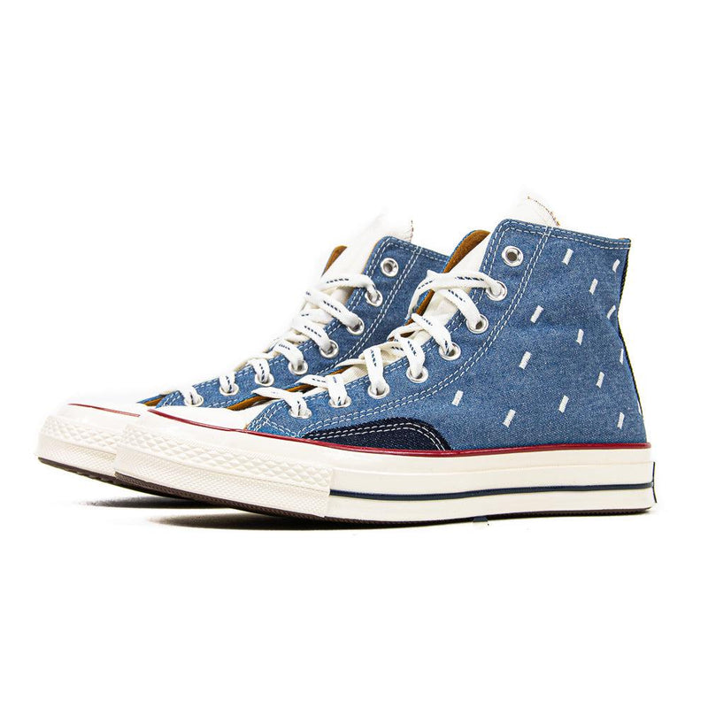 Converse Chuck 70 Hi Blue Egret Midnight Navy White Red Sneaker Shoe Trainer