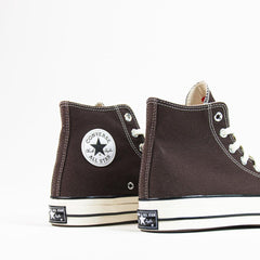 Converse Chuck 70 Hi Dark Root Egret Black Shoe Sneaker Trainer