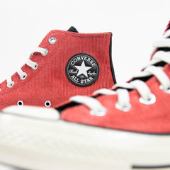 Converse Chuck 70 Hi Rhubarb Black Red White Shoe Sneaker Trainer