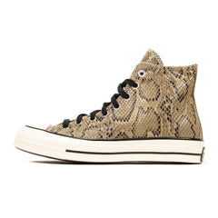 Converse Chuck Taylor 70 Hi Brown Snakeskin White Black Sneaker Shoe Trainer