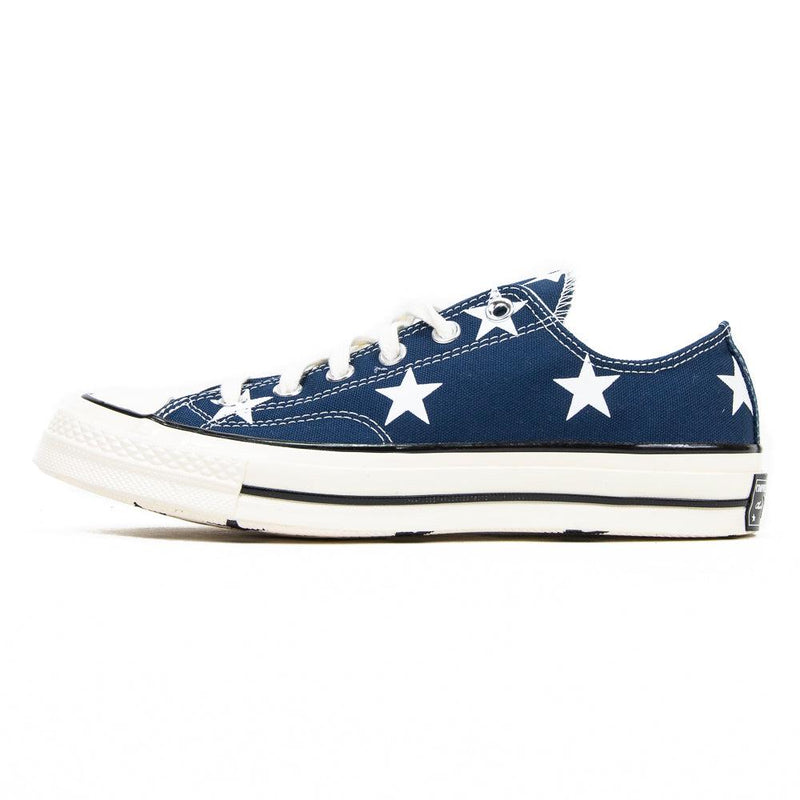 Converse Chuck Taylor 70 Ox Archive Print Navy Blue White Black Sneaker Shoe