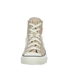 Kids Converse Chuck Taylor All Star Hi Orange Egret White Beige A06315F Sneaker