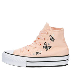 Kids Converse Chuck Taylor All Star Eva Lift Peach White Black A07356C Sneaker