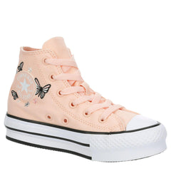 Kids Converse Chuck Taylor All Star Eva Lift Peach White Black A07356C Sneaker