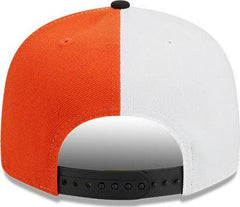 New Era Cincinnati Bengals '23 Pinwheel Orange White 9Fifty 950 Patch Snapback