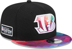 New Era Cincinnati Bengals '23 Pink Multi White Blue 9Fifty 950 Patch Snapback