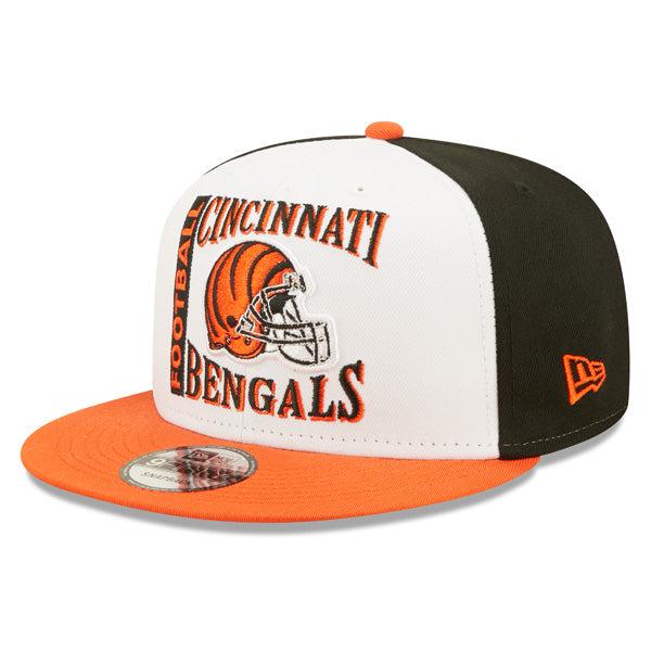 New Era Cincinnati Bengals HELMET Gray White Black Orange 9Fifty 950 Snapback
