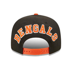 New Era Cincinnati Bengals Black Orange White Green 9Fifty 950 Patch Snapback
