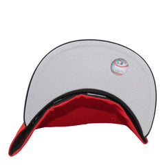 New Era Minnesota Twins 40th Anni Red Black Gray 59Fifty 5950 Patch Fitted Hat