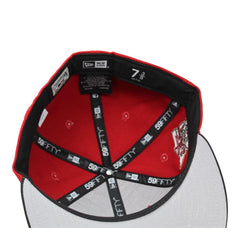 New Era Minnesota Twins 40th Anni Red Black Gray 59Fifty 5950 Patch Fitted Hat