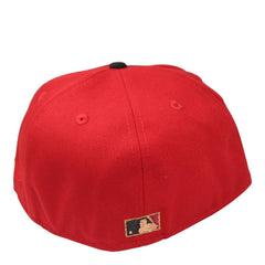 New Era Minnesota Twins 40th Anni Red Black Gray 59Fifty 5950 Patch Fitted Hat
