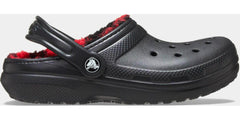 Kids Crocs Buffalo Check Infant TD Black Red 210770-001 Slide Clog Sandal