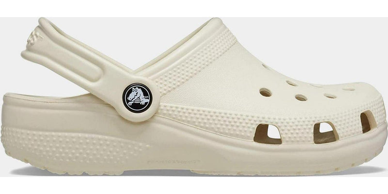 Kids CROCS Classic Clog Preschool GS Beige White 206991-2Y2 Slide Sandal Slipper
