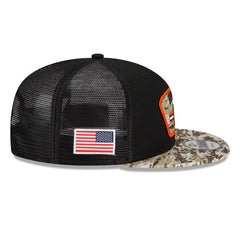 New Era Cleveland Browns Camo Orange Green Red White 9Fifty 950 Patch Snapback