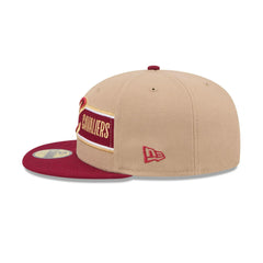 New Era Cleveland Cavaliers '24 Draft Beige Red Gray 59Fifty 5950 Patch Fitted