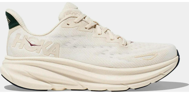 Hoka Clifton 9 Oat Milk Alabaster White Blue Green 1127895 Sneaker Shoe Trainer