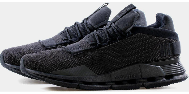On Running Cloudnova Black Eclipse Grey 26.99822 Sneaker Shoe Trainer