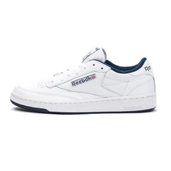 Reebok Club C 85 Archive White Collegiate Navy Blue Red Sneaker Shoe Trainer