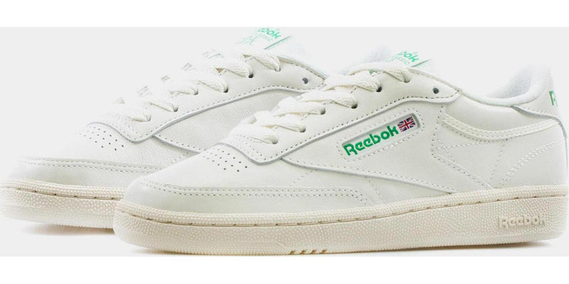Wmns Reebok Club C 85 Vintage Chalk White Green BS8242 Sneaker Shoe Trainer