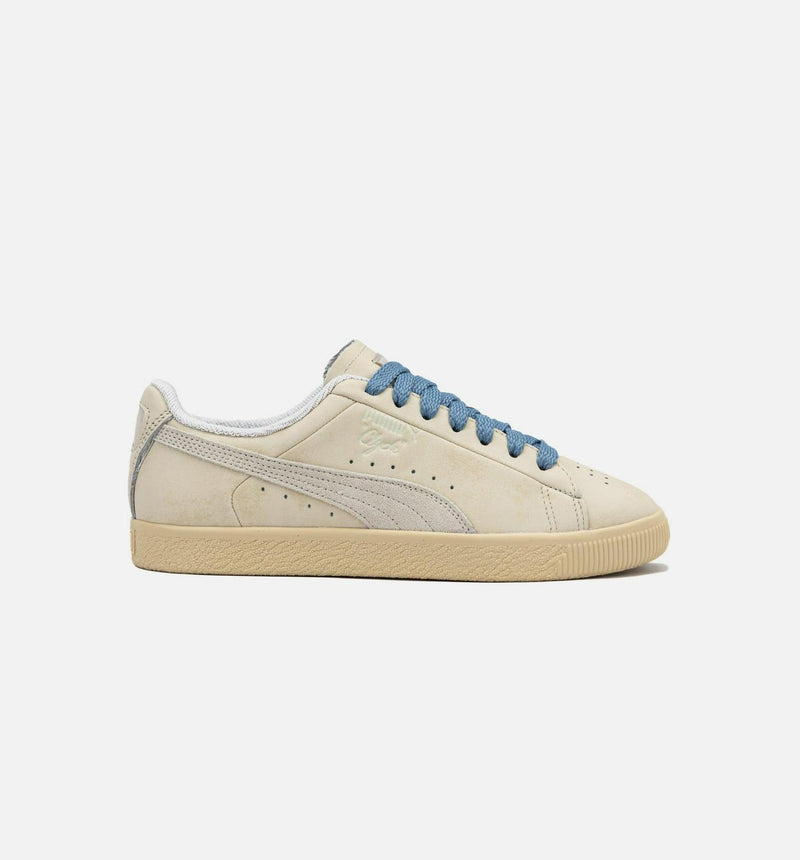 Puma Clyde Snow White Beige Blue 39537401 Sneaker Shoe Trainer