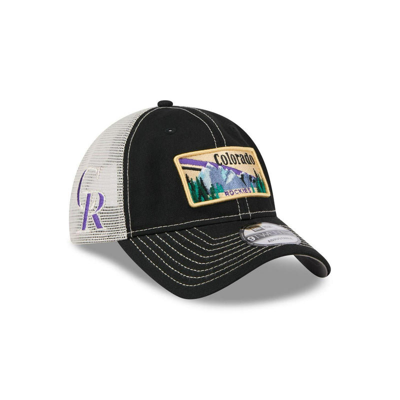 New Era Colorado Rockies State White Yellow Gold 9Twenty 920 Adjustable Patch