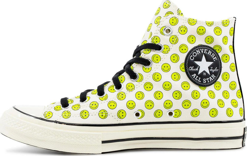Converse Chuck 70 Hi Happy Camper In Green Black White 167637C Sneaker Shoe