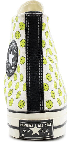 Converse Chuck 70 Hi Happy Camper In Green Black White 167637C Sneaker Shoe