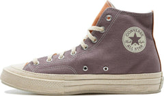 Converse Renew Cotton Chuck 70 Hi Grey Beige Purple White 167767C Sneaker Shoe