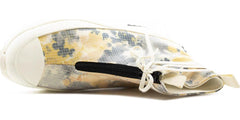 Converse Run Star Hike Hi Washed Floral White Black Green 170776C Sneaker Shoe