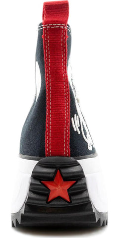 Converse X Keith Haring Run Star Hike Hi Black White Red 171859C Sneaker Shoe