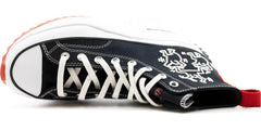 Converse X Keith Haring Run Star Hike Hi Black White Red 171859C Sneaker Shoe