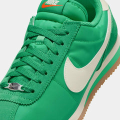 Wmns Nike Cortez Textile Green Orange Gum Light Brown White DZ2795-301 Sneaker