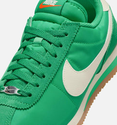 Wmns Nike Cortez Textile Green Sail White Beige Brown DZ2795-301 Sneaker Shoe