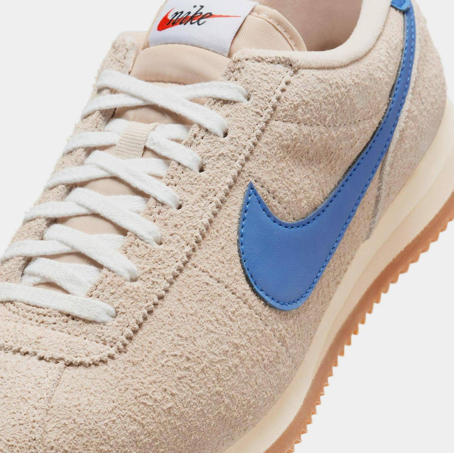 WMNS Nike Cortez Vintage Suede Royal Blue Beige Brown White FJ2530-101 Sneaker