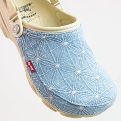Crocs X Levis All Terrain Clog Bone Blue Beige Red Nude Sneaker Shoe Trainer