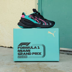 Mens Puma F1 Inverse Miami (Flat Dark Grey/Aquatic)