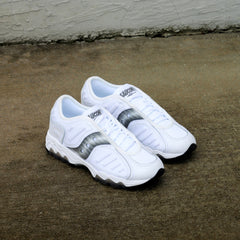 Saucony "Matrix" (White/Metallic) Sneaker Shoe Trainer